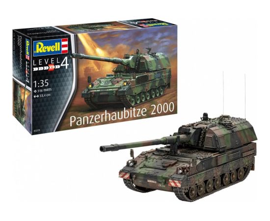 Revell Model plastikowy panzerhaubitze 2000 Фигурки и герои