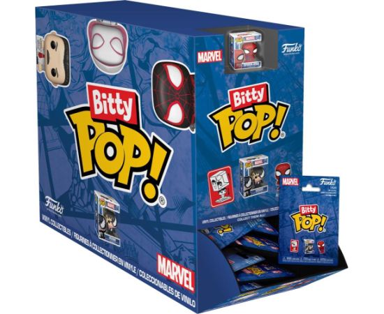 Funko Bitty Pop! Singles: Spider-Man Mystery Mini Figures (Blind Bag/Random) Vinyl Figures Figūriņas un varoņi