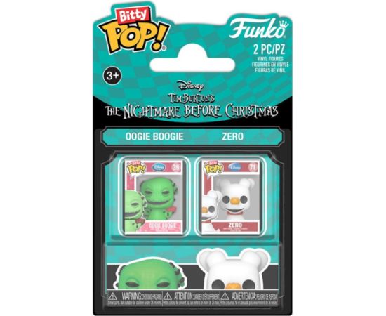 Funko Bitty Pop! 2-pack: The Nightmare Before Christmas - Oogie & Zero Vinyl Figures Фигурки и герои
