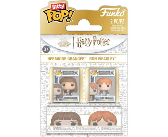 Funko Bitty Pop! 2-pack: Harry Potter - Ron & Hermione Vinyl Figures Фигурки и герои