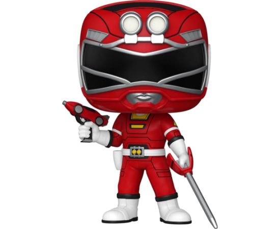 Funko Pop! Television: Power Rangers Turbo - Red Turbo Ranger #1713 Vinyl Figure Figūriņas un varoņi