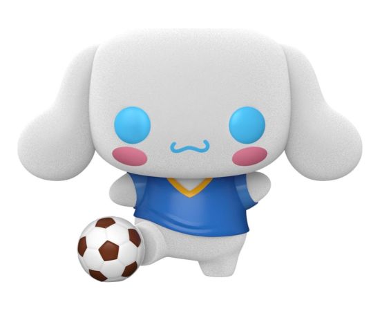 Funko Pop! Sanrio: Cinnamoroll - Cinnamoroll with Soccer Ball (Flocked) (Special Edition) #86 Vinyl Figure Фигурки и герои