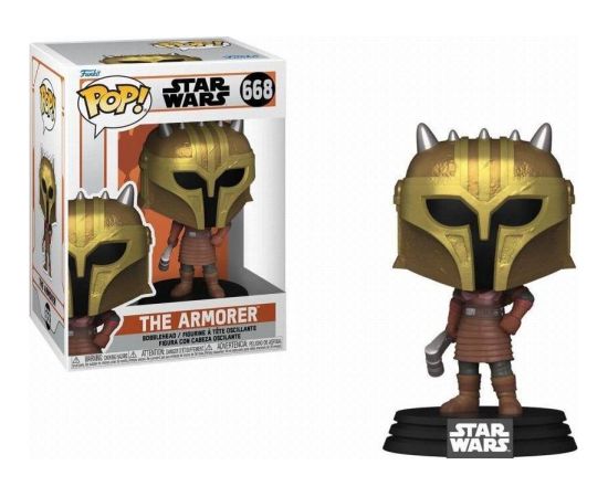 Funko Pop! Star Wars: The Mandalorian S10 - The Armorer (Special Edition) #717 Bobble-Head Vinyl Figure Figūriņas un varoņi