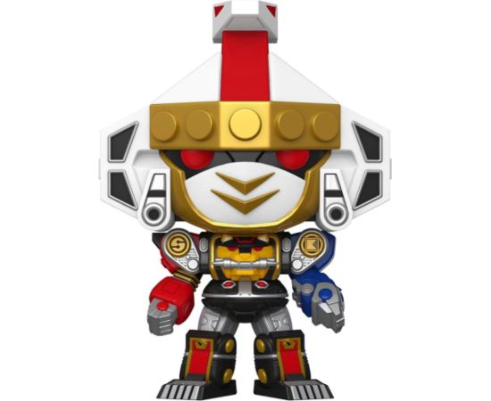 Funko Pop! Super: Mighty Morphin Power Rangers The Movie - Ninja Megazord (Metallic) #1783 Vinyl Figure (6") Фигурки и герои