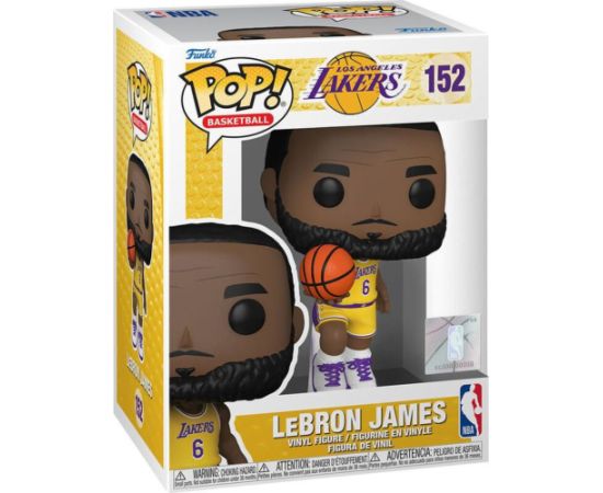 Funko Pop! Basketball: NBA Lakers - LeBron James #152 Vinyl Figure Фигурки и герои