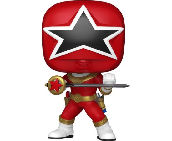 Funko Pop! Television: Power Rangers Zeo - Red Zeo Ranger #1714 Vinyl Figure Фигурки и герои