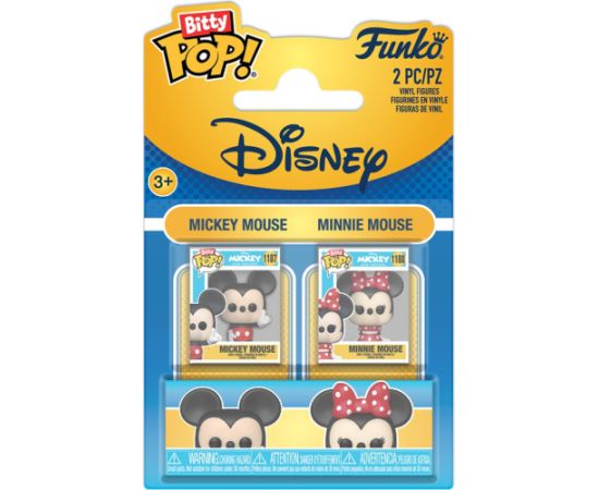 Funko Bitty Pop! 2-pack: Disney - Mickey & Minnie Vinyl Figures Figūriņas un varoņi