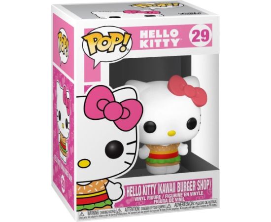 Funko Pop! Hello Kitty S2 - Hello Kitty (Kawaii Burger Shop) #29 Vinyl Figure Figūriņas un varoņi