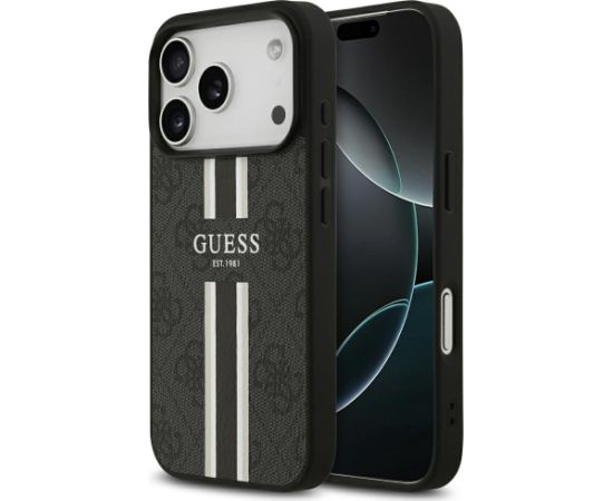 Guess 4G Printed Stripes MagSafe Case Чехол для Apple iPhone 17 Pro Чехлы - альтернативные