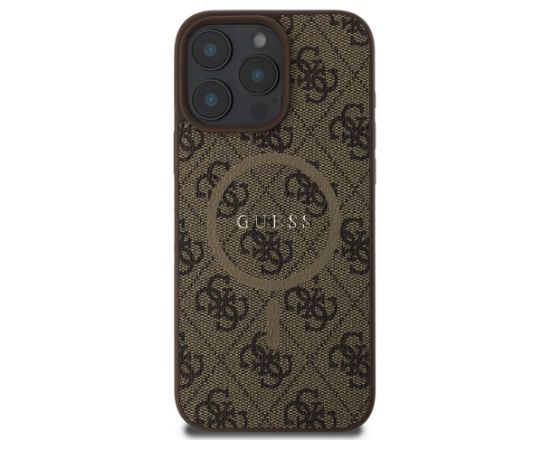 Guess GUHMP16LG4GFRW Aizmugurējais Apvalks Priekš Apple iPhone 16 Pro Neoriģinālie Maciņi