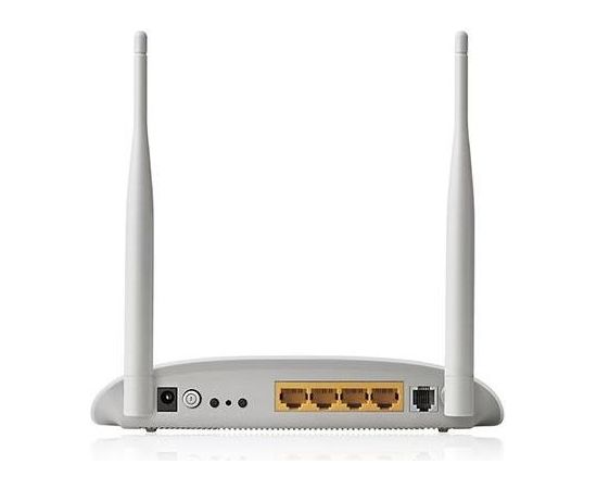 (Ir veikalā) TP-Link TD-W8961N ADSL 2+, Wireless N 300Mbps 4xLAN ADSL/ADSL2/ADSL2+, Annex A