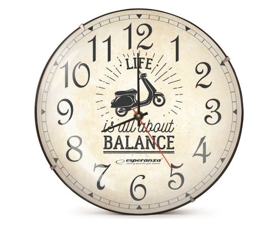 Esperanza EHC018S WALL CLOCK - SEATTLE