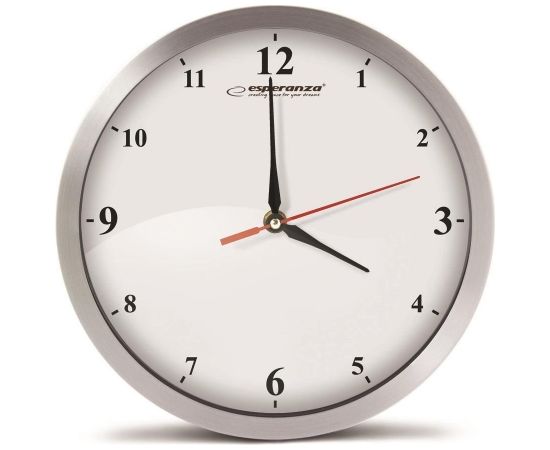 Esperanza EHC009W WALL CLOCK -  DETROIT - WHITE