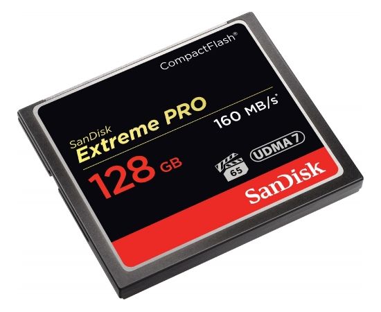 SanDisk CompactFlash Extreme CF, 128GB (SDCFXPS-128G-X46)