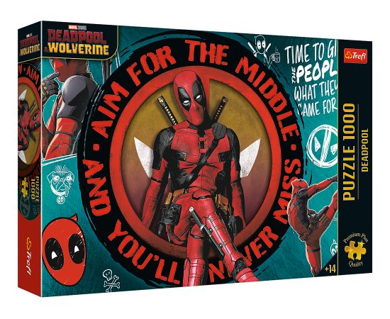 TREFL Premium Plus Пазл Deadpool, 1000 шт. Пазлы