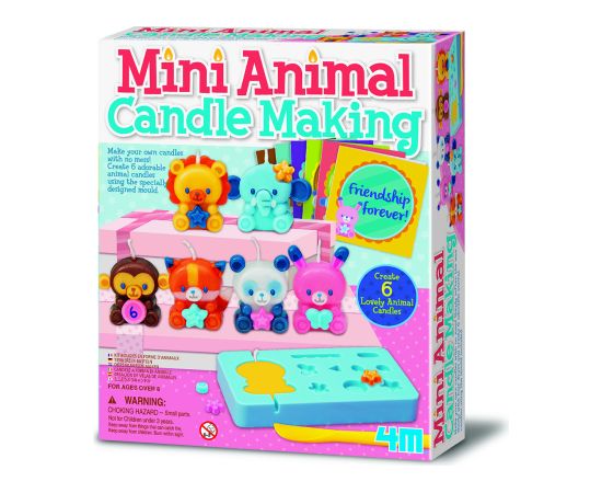 4M Radošais Komplekts Sveces - Dzīvnieki Interaktīvās rotaļlietas