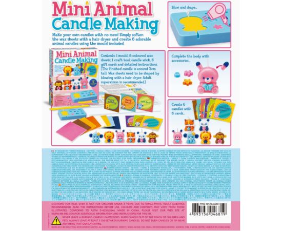 4M Radošais Komplekts Sveces - Dzīvnieki Interaktīvās rotaļlietas