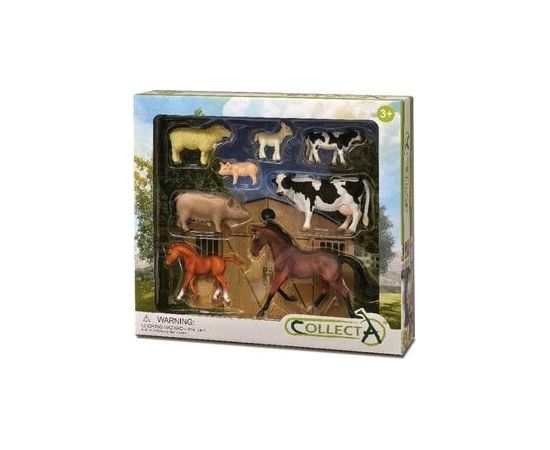 Figurka Collecta Zwierzęta z farmy. Zestaw 8 el. Фигурки и герои
