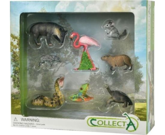 Figurka Collecta Dzikie zwierzęta zestaw 8 el. Фигурки и герои