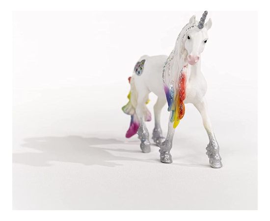 Figurka Schleich Tęczowy jednorożec ogier Bayala Фигурки и герои