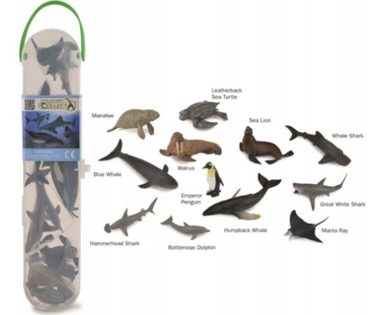 Figurka Collecta MAŁE FIGURKI ZESTAW ZWIERZĘTA MORSKIE-1 CollectA Фигурки и герои