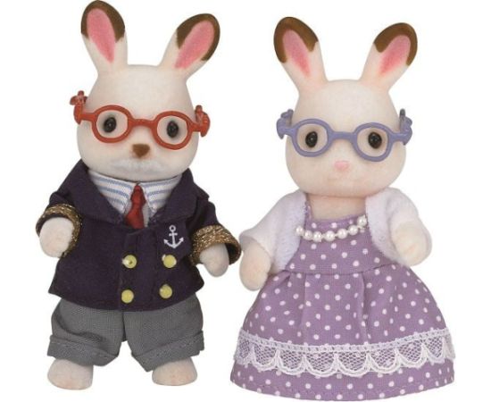 Figurka Epoch Sylvanian Families Dziadkowie królików z czekoladowymi uszkami (5190) Figūriņas un varoņi