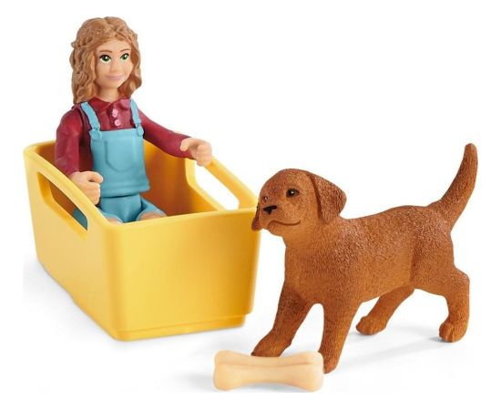 Figurka Schleich Wózek dla Psów Farm World (42543) Фигурки и герои