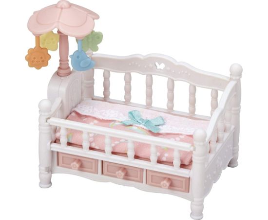 Figurka Epoch SYLVANIAN Łóżeczko z karuzelką 5534 p6 Figūriņas un varoņi