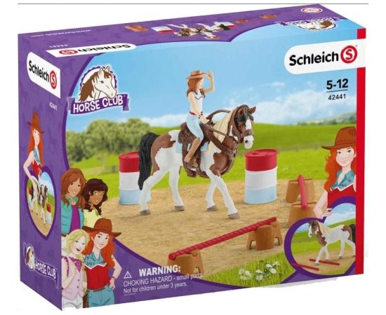 Figurka Schleich Horse Club Hanna's Werstern riding Фигурки и герои