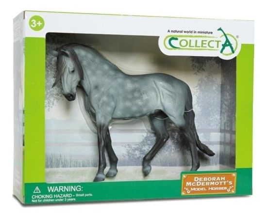 Figurka Collecta KOŃ ANDALUSIAN STALLION DARK DAPPLE GREY 1:12 WINDOW BOX Фигурки и герои