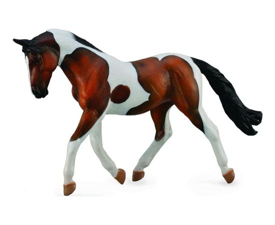 Figurka Collecta Klacz rasy Stallion Bay Pinto spacerująca (88450) Figūriņas un varoņi