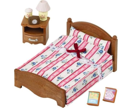 Figurka Epoch Sylvanian Families Łóżko podwójne (5019) Figūriņas un varoņi