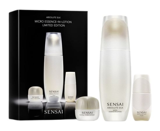 KANEBO SET (Absolute Silk Micro Essence-In-Lotion 125 ml + Absolute Silk Fluid 16 ml + Expert Cream 9 ml) Smaržas - NESAKĀRTOTS