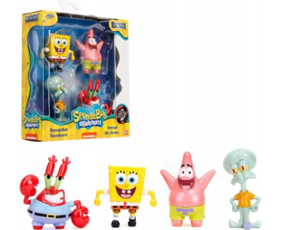 Simba JADA SpongeBob metal 4pak fig 6,5cm 9335302314 Figūriņas un varoņi
