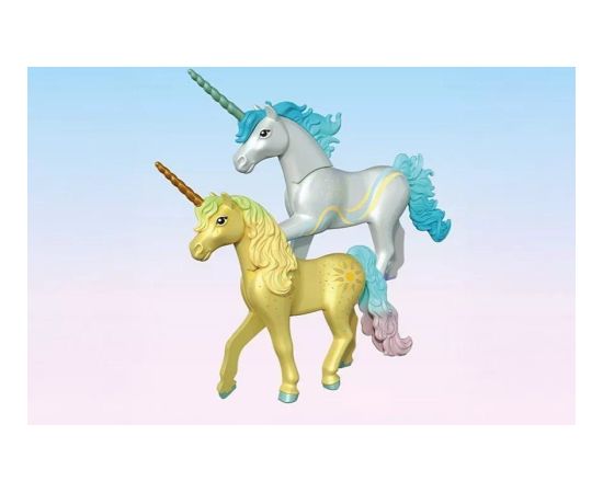 Zestaw z figurkami Princess Magic 71842 Jednorożec do kolekcjonowania Sunshine Blossom z wróżką Playmobil Figūriņas un varoņi