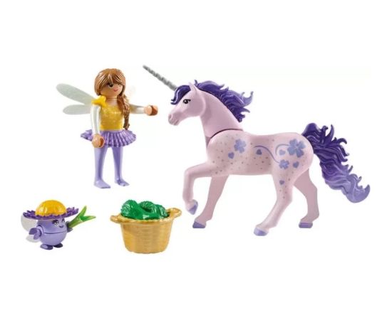 Playmobil Zestaw z figurkš Princess Magic 71843 Jednorożec do kolekcjonowania Lucky Lavender z wróżkš Figūriņas un varoņi