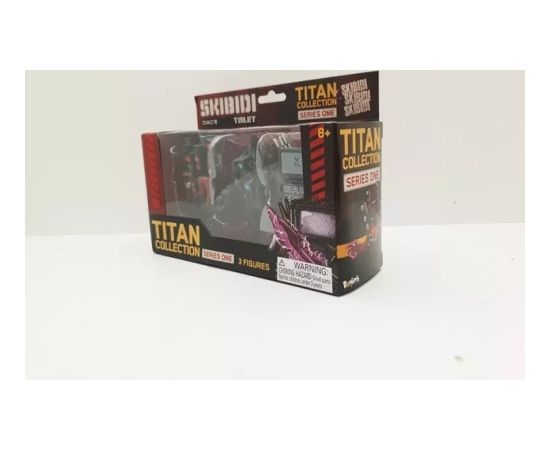 Cobi Skibidi Toilet - Titan Pack 3-pak Figūriņas un varoņi