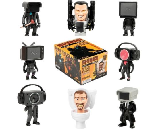 COBI SKIBIDI TOILET Tajemnicze fig.kolekjon.1310 Figūriņas un varoņi