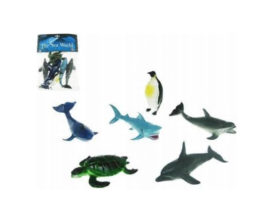 Hipo Zwierzęta morskie 13-16cm 6rodz HWC095 18455 Figūriņas un varoņi