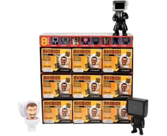 Cobi Skibidi Toilet - Display 9 sztuk Tajemnicze figurki Figūriņas un varoņi