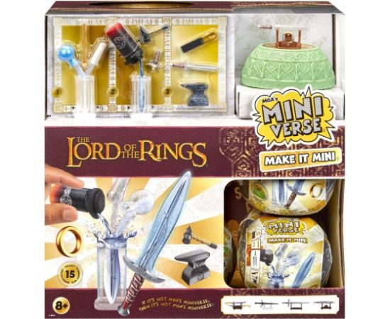 MGA Zestaw figurek miniverse mini władca pierścieni kula niespodzianka Figūriņas un varoņi
