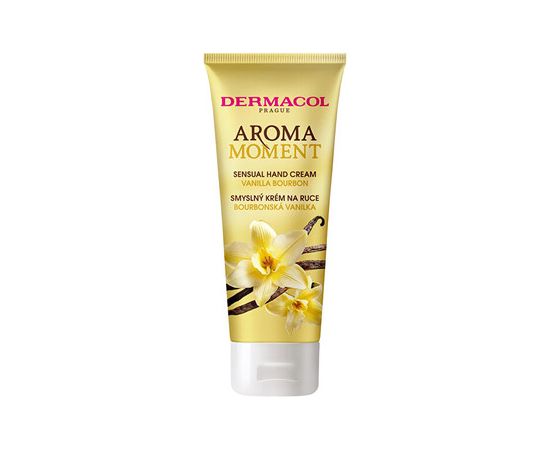 Dermacol Aroma Moment Bourbonská vanilka Sensual Hand Cream - Smyslný krém na ruce 100ml Косметика для тела