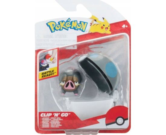 JAS POKEMON CLIP ON FIGURKA LECHONK W18 Фигурки и герои