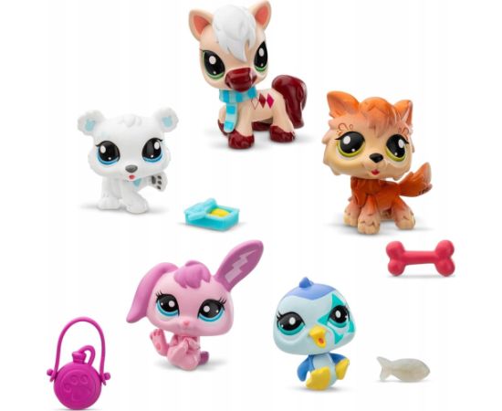 LITTLEST PET SHOP WINTER BESTIES COLLECTORS 5 PK Фигурки и герои