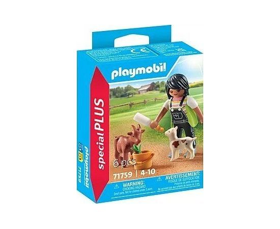 Playmobil Zestaw Special Plus 71759 Dziewczynka z kozami Figūriņas un varoņi