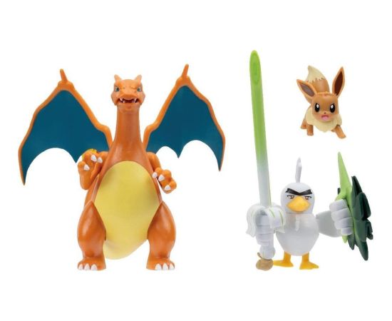Figurka Pokemon POKEMON SPECIAL EDITION 3PK W FEATURE FIGURE Фигурки и герои