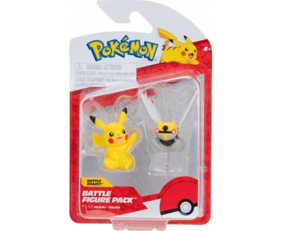 Figurka Pokemon POKEMON BATTLE FIGURE NINJASK AND PIKACHU Figūriņas un varoņi