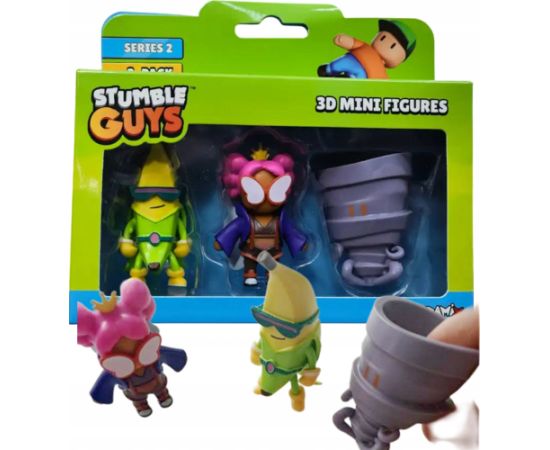 Figurka Dante Stumple Guys Opakowanie windowbox z 3 figurkami Figūriņas un varoņi