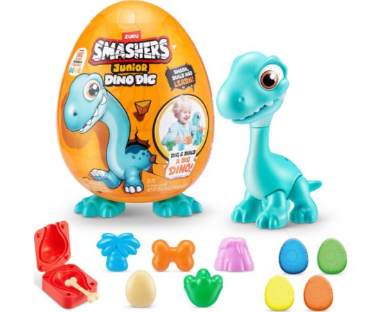 Figurka Zuru Smashers - Junior Dino Dig, Large Egg S1 (74115) /Figures /Orange Фигурки и герои