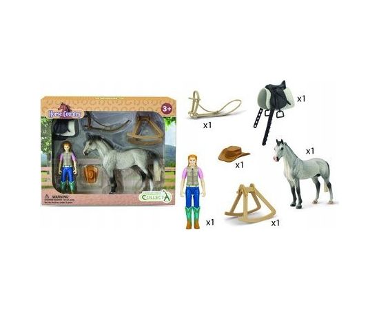 Figurka Collecta COLLECTA HOBBYSTYCZNA DŻOKEJKA I AKCESORIA W OPAKOWANIU Фигурки и герои